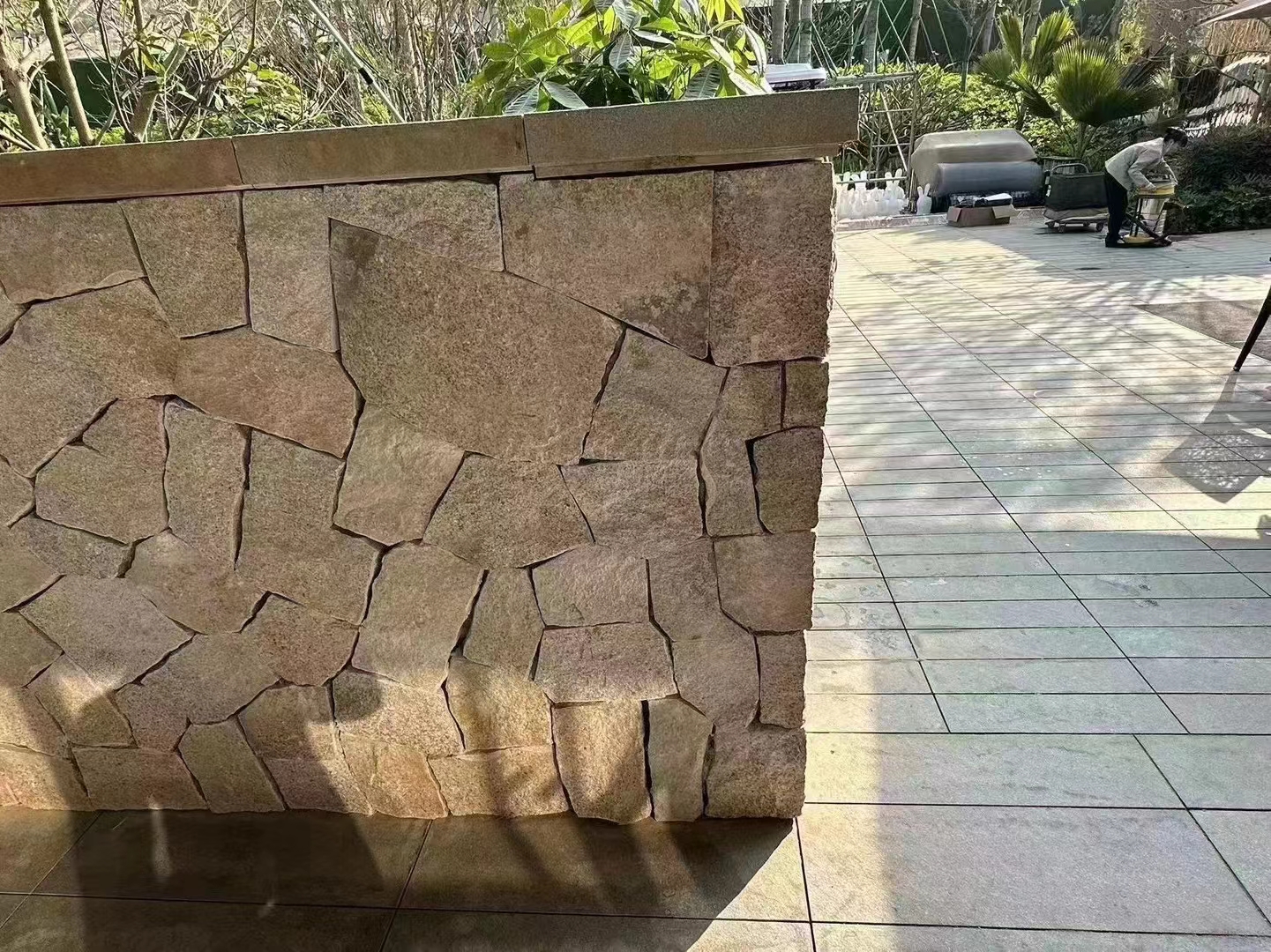 仿古石材老石板青石板及人工做舊石板